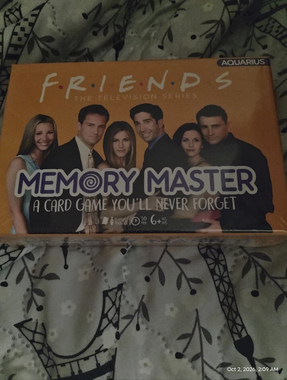 Friends Memory Master Card Game